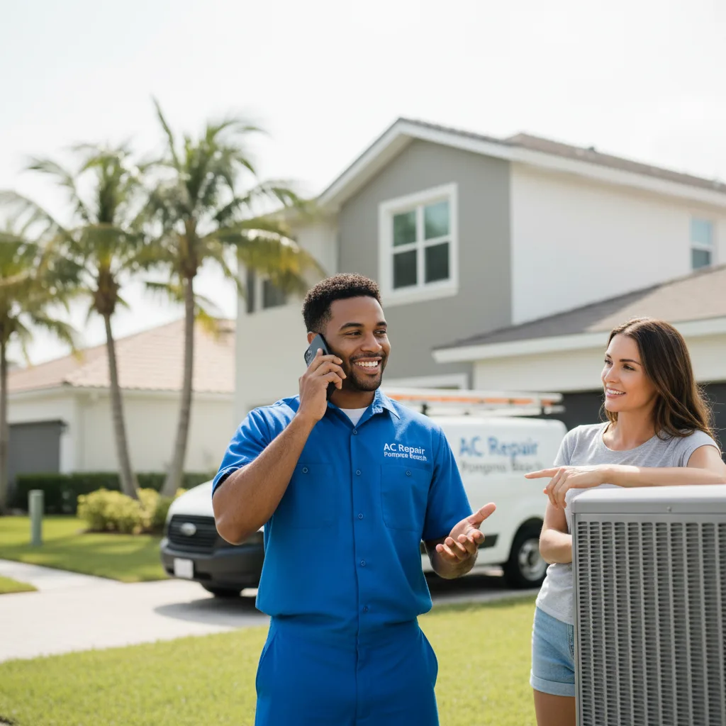 AC Repair Pompano Beach customer support in Fortville